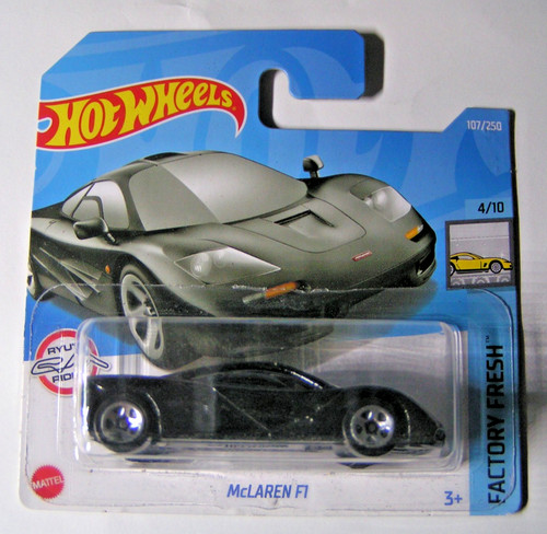 Hot wheels mclaren noir - hot, f1
