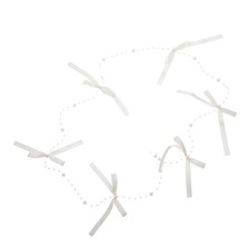  Rideau de perles en forme de nœud : séparateur de pièce décoratif à pompons