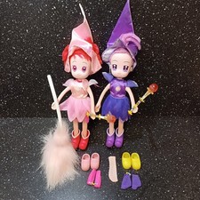 Lot 2 Poupées magical Doremi Vintage 2000 Ojamajo Avec Accessoires Bandai 
