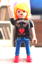Playmobil BON JOVI # vinyle disc cd t-shirt vinyle disco t-shirt disque vinyle