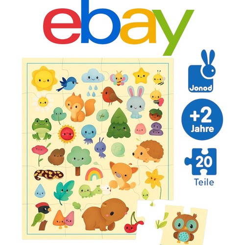 Janod puzzle enfant animaux - enfant, «
