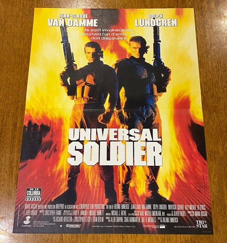 Universal soldier affiche - universal,