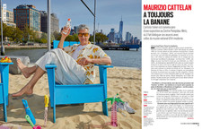 ● Clipping ● Maurizio Cattelan ● Mai 2025 ● 4 pages ●