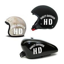 Adhésifs Stickers Harley Davidson HD De Casque Bandit Ou Réservoir Moto Custom
