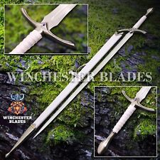 Custom Handmade High Carbon Steel White Glamdring sword