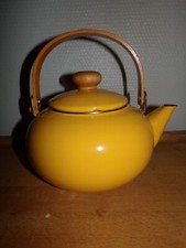 Bouilloire émaillé jaune