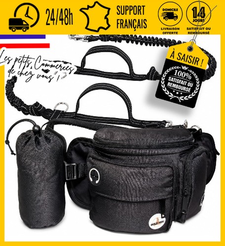 Laisse mains libres chien - laisse,