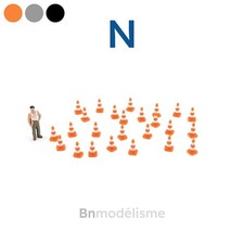 N 1/160 Lot 25 Cônes