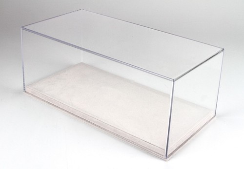 Vitrine plexiglas avec socle