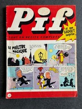 PIF GADGET N° 2 ( vaillant n° 1240 )  1969  avec gadget  TBE