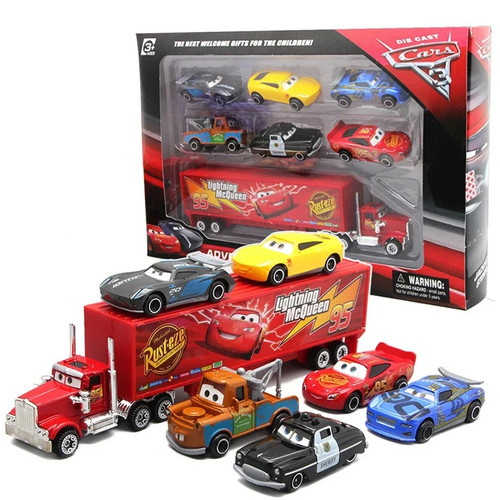Cars set lightning mcqueen - lightning,