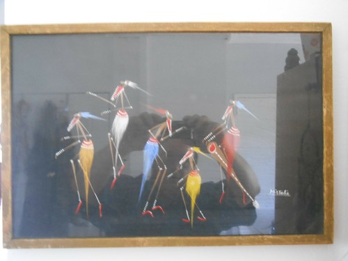 Tableau africain peinture - tableau,
