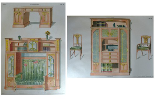 Estampe originale salon - originale,