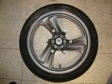 HONDA HAWK GT 647 - NTV 650 - NT 650 -  JANTE ROUE AVANT + PNEU 110/80-17