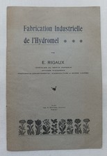 E. Rigaux - Fabrication