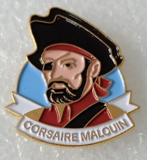 Pins Saint-Malo. cité corsaire. Corsaire Malouin