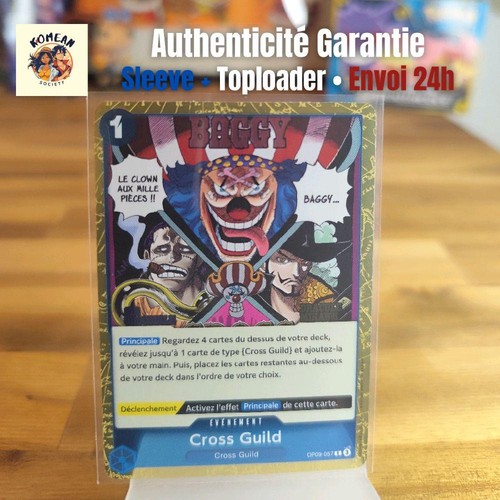 Carte one piece cross - ✅,