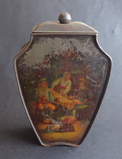 Boite en métal Anglais pour Huntley and Palmers biscuits 19eme 19th century