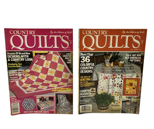 Country quilts summer 1984 - country,