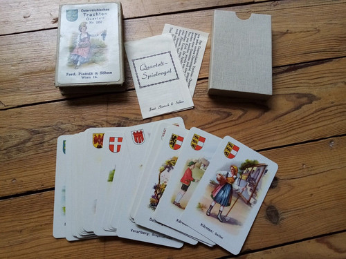 Beau jeu ancien cartes a - beau, 36