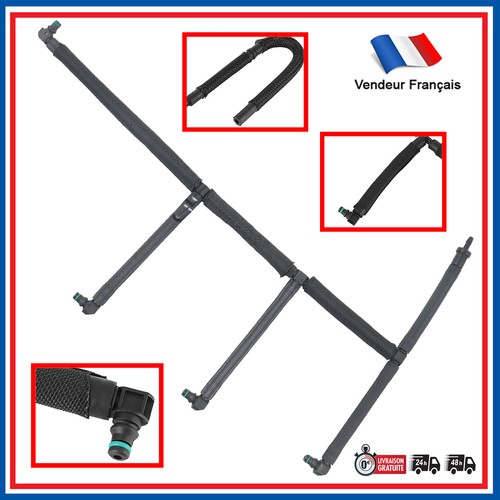 Tuyau durite retour injecteur - tuyau,