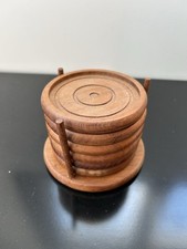 DESSOUS DE VERRES EN TECK