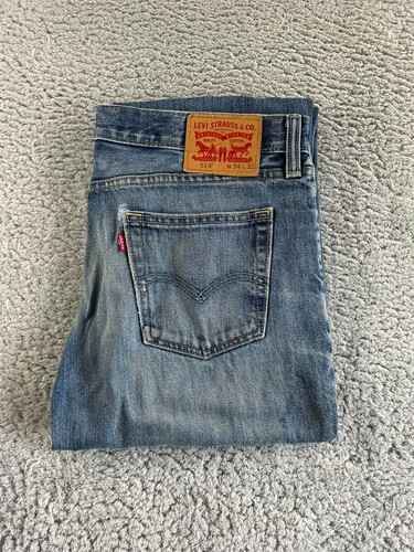 Jean levis 514 bleu - 514, coupe