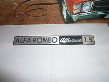 Sigle insigne logo aluminium