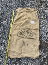 N. 10 ancien Sac toile de jute