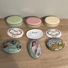 3 Boîtes Métal Vintage de