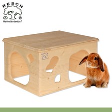 Resch 18 Niche Pour Lapins Lapins Nains En Bois De Sapin Fait Main