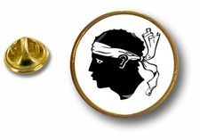pins pin badge pin's metal button drapeau corse corsica