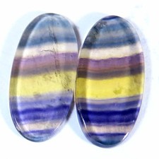 Paire de cabochon forme ovale