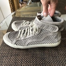Zara Baskets Hautes En Daim