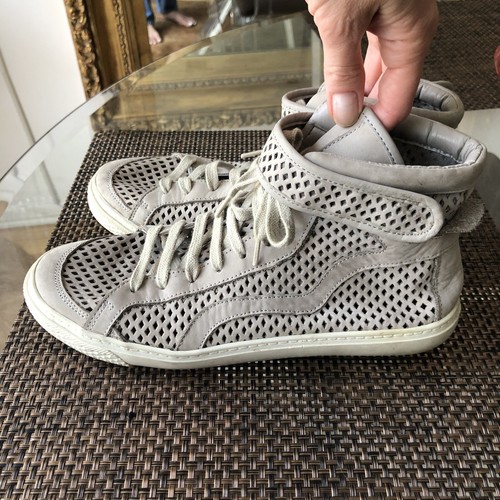 Zara baskets hautes - zara, daim