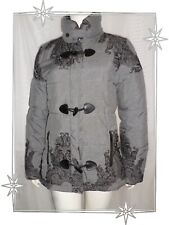 Ⓐ - Blouson Doudoune Gris Noir   Modèle 47E2025 Desigual Taille 42