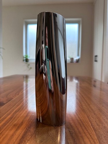 Vase fleurs alessi acier - vase, en