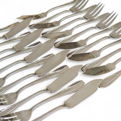 Couverts poisson art deco - 12,