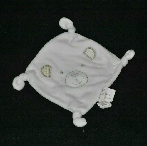Peluche doudou ours - , plat