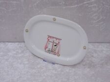 Winterling Röslau Porcelaine Design Plat de Service Chat Fenêtre - Vintage - 32