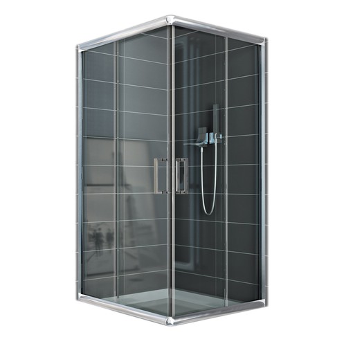 Cabine douche paroi - cabine, de