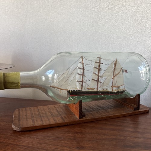 Bateau bouteille ancien - bateau,