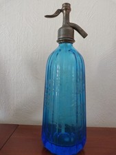 RARE SIPHON D'EAU DE SELTZ "