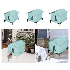 Niche d'extérieur pour chat, niche surélevée pour chat, chiot, chien