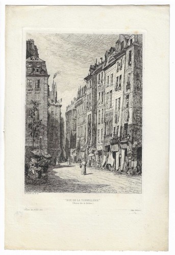 Eau forte rue - rue, la