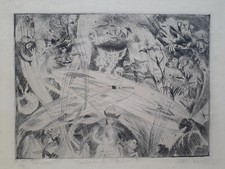 Gravure moderne, eau-forte