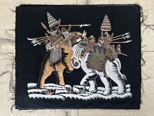 Tenture murale éléphants de