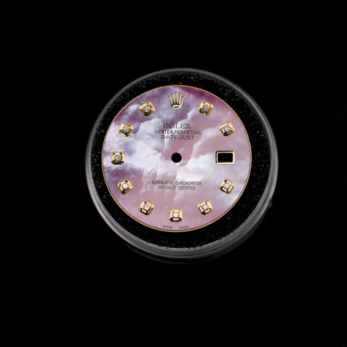 Rolex cadran diamant - diamant, rose