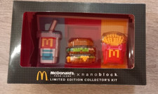 nanoblock mcdonalds coffret