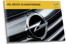 CARNET D'ENTRETIEN NÉERLANDAIS OPEL DEPUIS 2011
